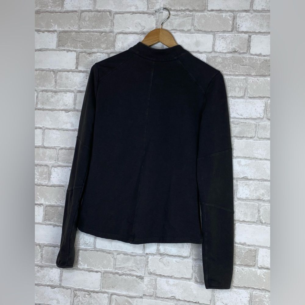 Fabletics Asymmetrical Davis Charcoal Jacket - Picture 9 of 16